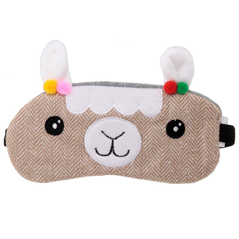 Eye Mask - Plush Llama