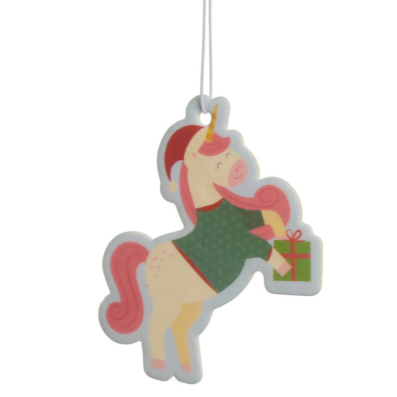 Christmas Cookie Scented Unicorn Air Freshener