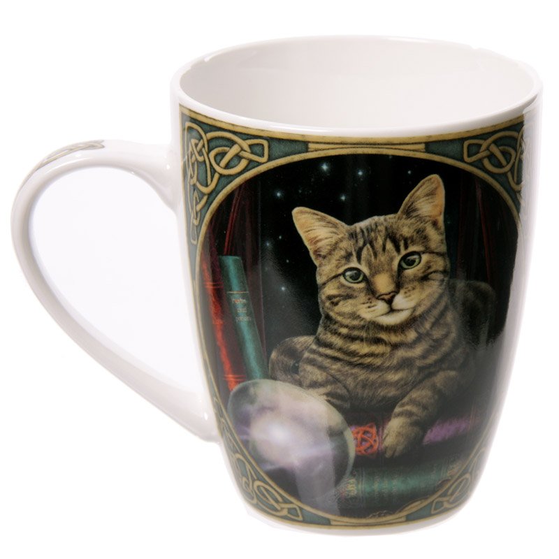 Cat Fortune Teller Bone China Mug