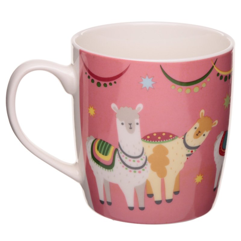 Bone China Mug - Llama