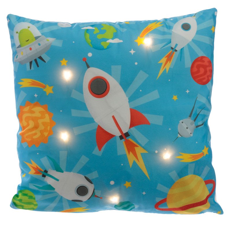 LED Cushion - Retro Space Cadet