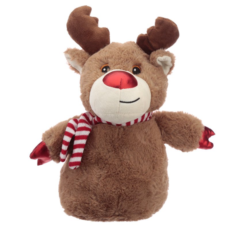 Christmas Reindeer Plush Door Stop