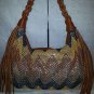 NWT BIG BUDDA "BRANDY" WOVEN HOBO