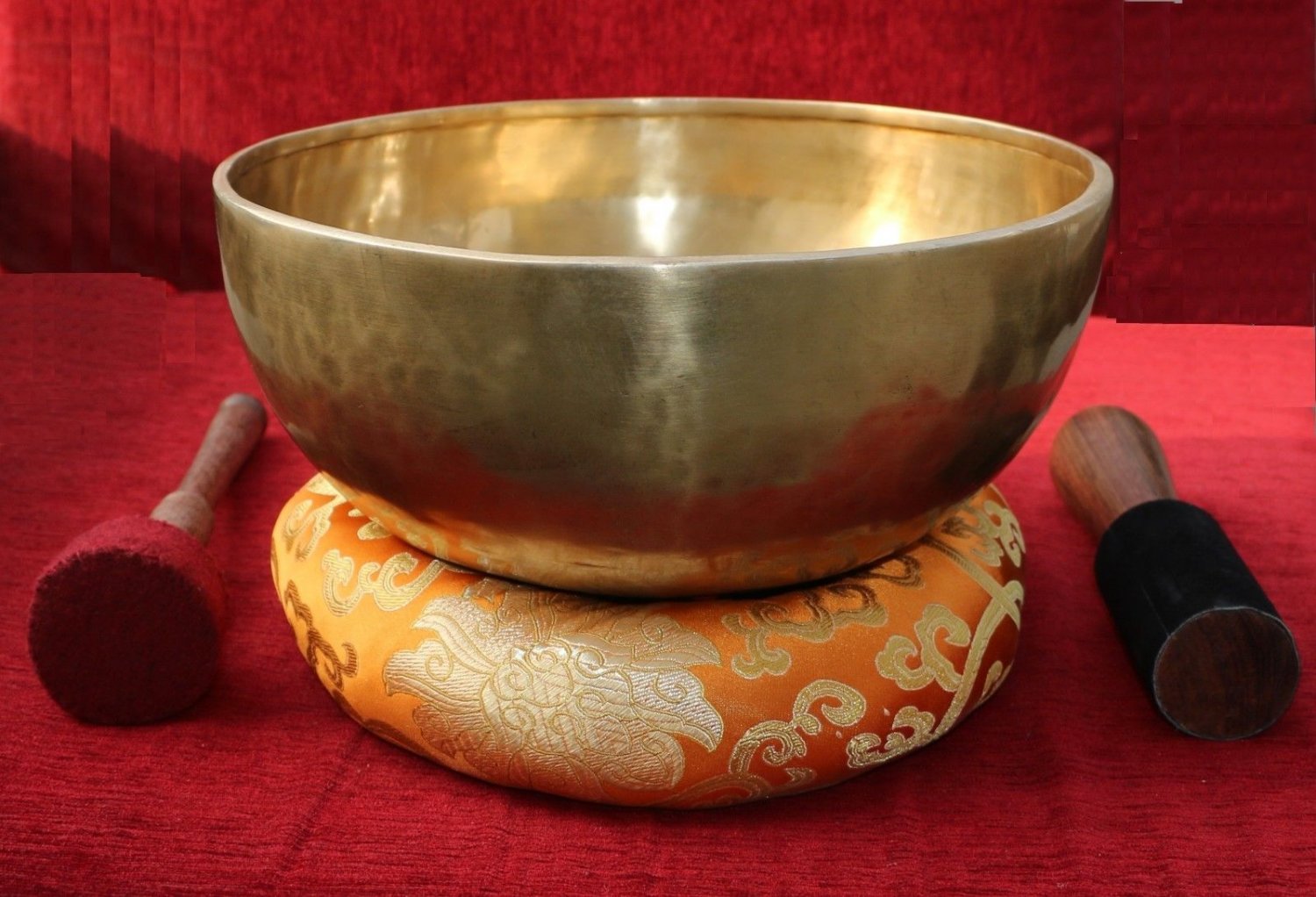 Hand Hammered Tibetan Meditation Singing Bowl 10 Inch