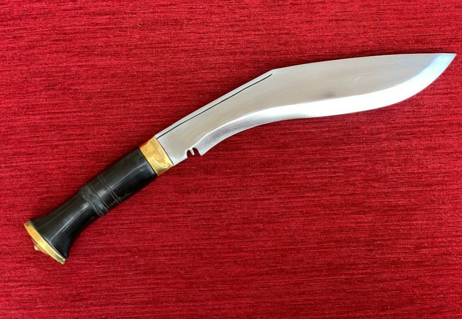 GENUINE BRITISH GURKHA OFFICIAL KHUKURI KUKRI KNIFE SERVICE NO.1-10.5 ...