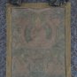 VINTAGE CHONGAPA/ JE TSONGKHAPA TIBETAN THANGKA PRINT WITH COTTON BROCADE