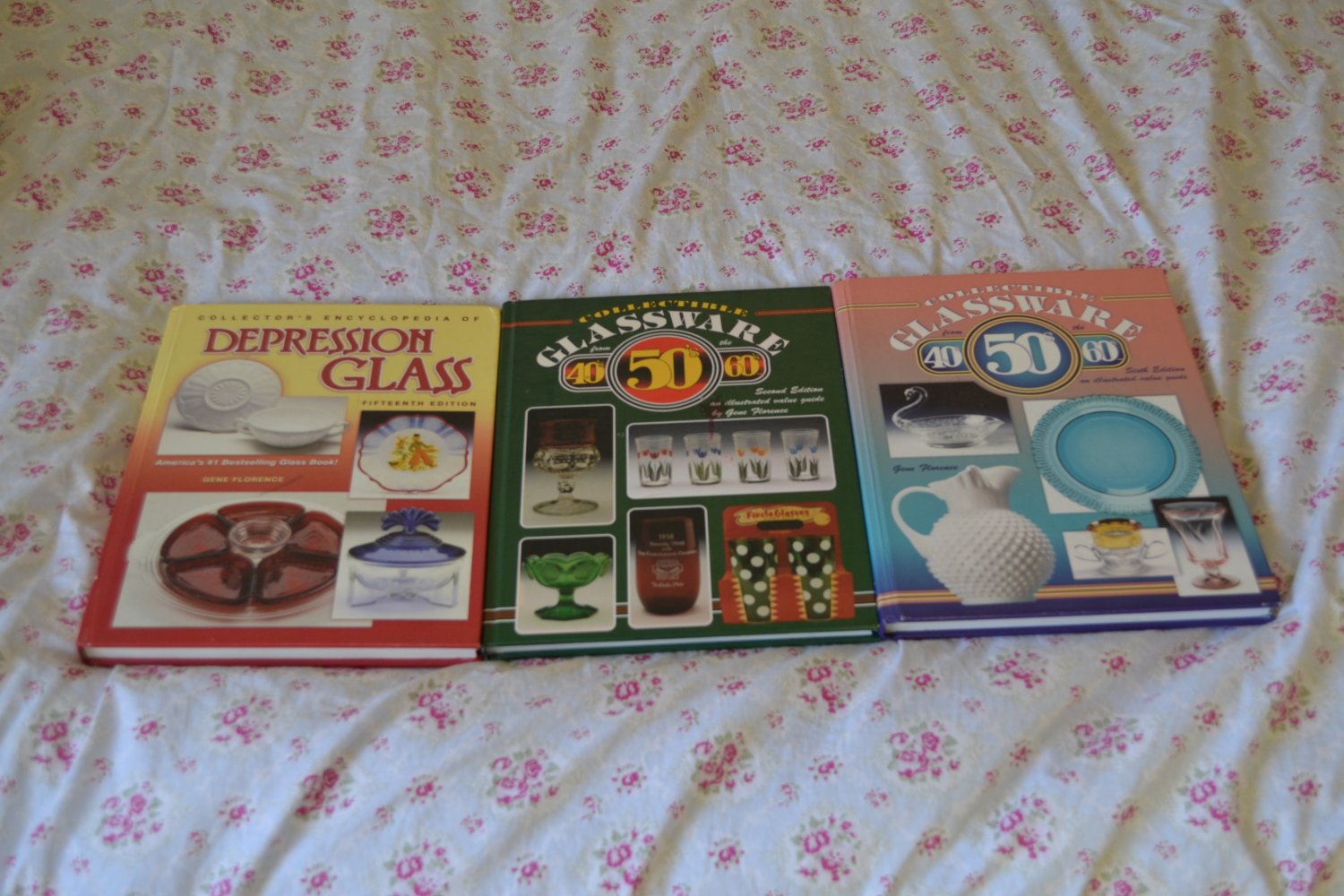 Antique Glassware Books Collectible