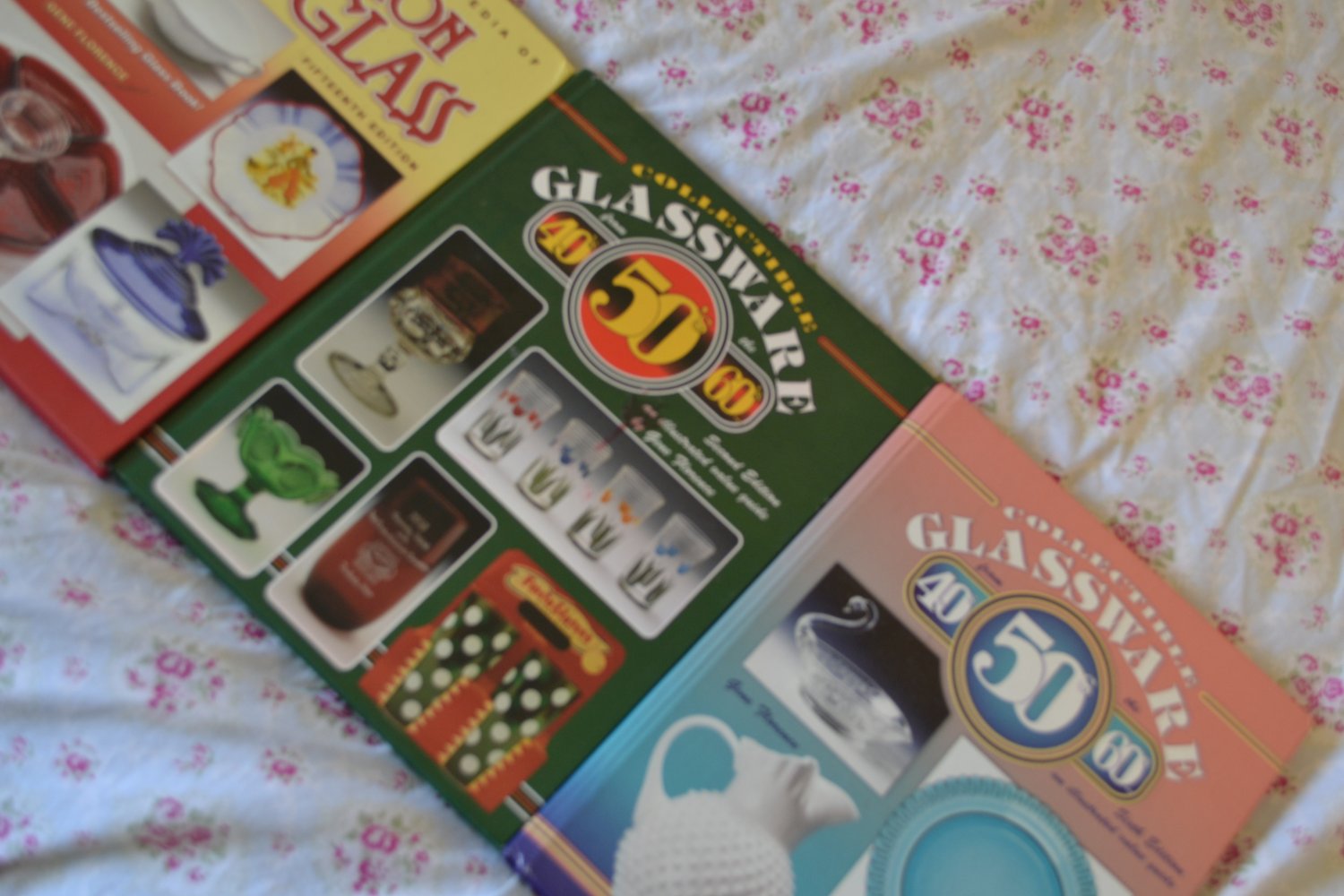 Antique Glassware Books Collectible