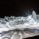 Celestial Crystal Art Glass Platter P02
