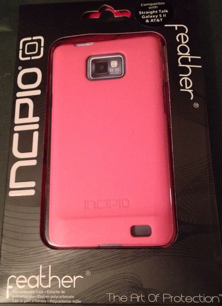 Incipio Feather Case Cover Samsung Galaxy SII S2 Hard Shell Case Pink
