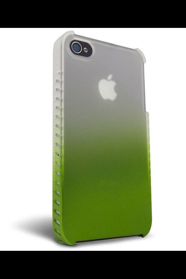 iFrogz Luxe Lean Slim Case apple iPhone 4 4S  Slate / Frost  &  Green / Frost
