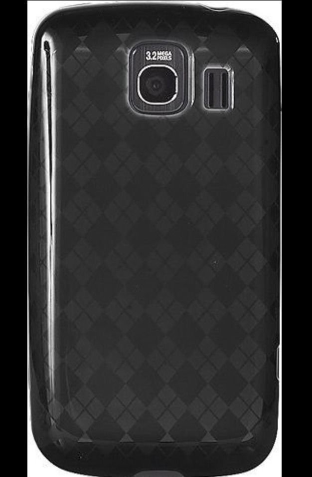 Rocketfish Soft Gel Case for LG LS670 Optimus S Grey Diamond RF-WR705