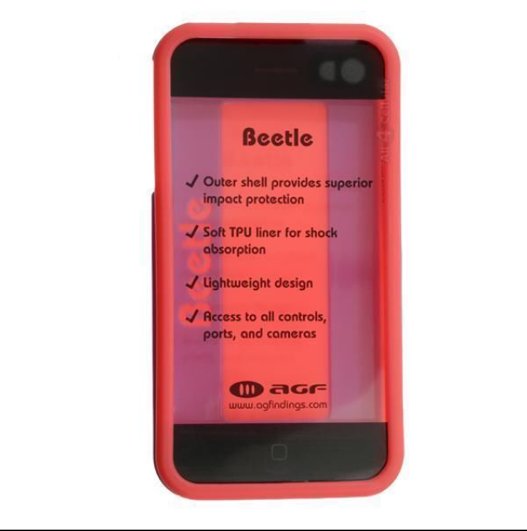 AGF Beetle Shell Case for Apple iPhone 4  4S