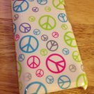 Macbeth collection iPod Touch 4th Gen Hardshell Case Peace Sign Pink White Blue