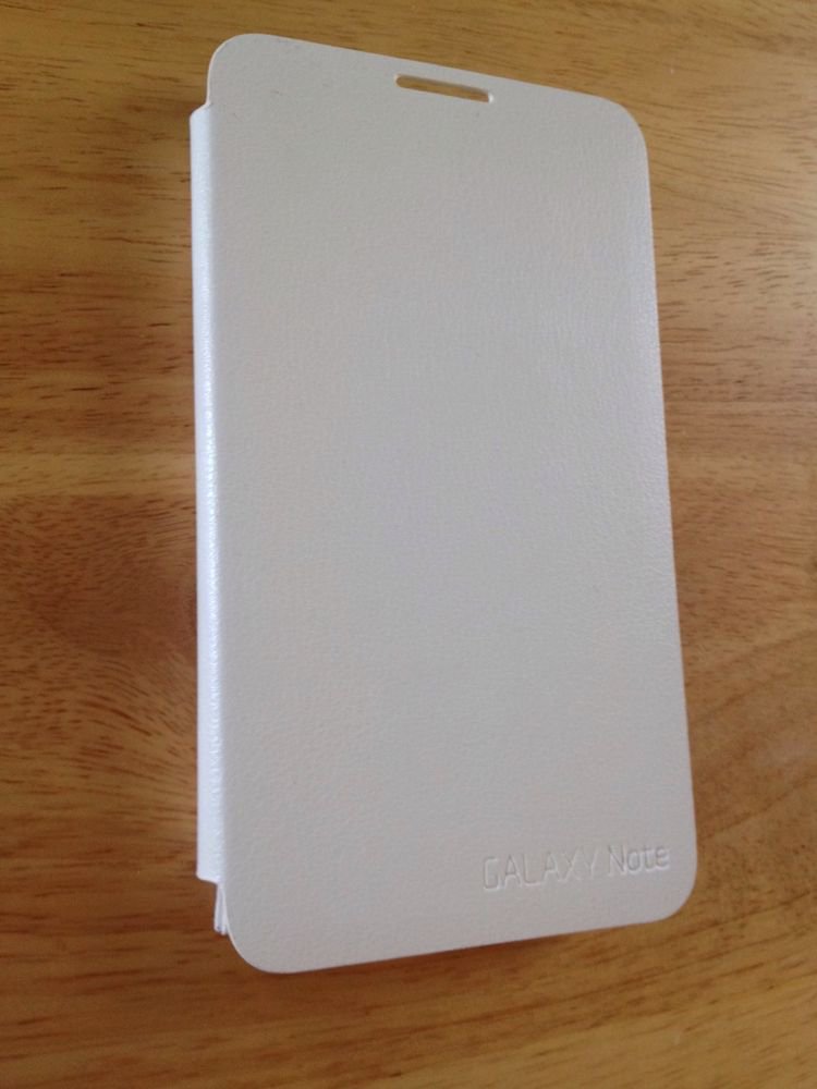 Samsung Galaxy Note Flip Cover Case  White i717