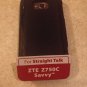 Black Purple Case for Straight Talk ZTE Z750C Savvy Gel Case for Straight Talk