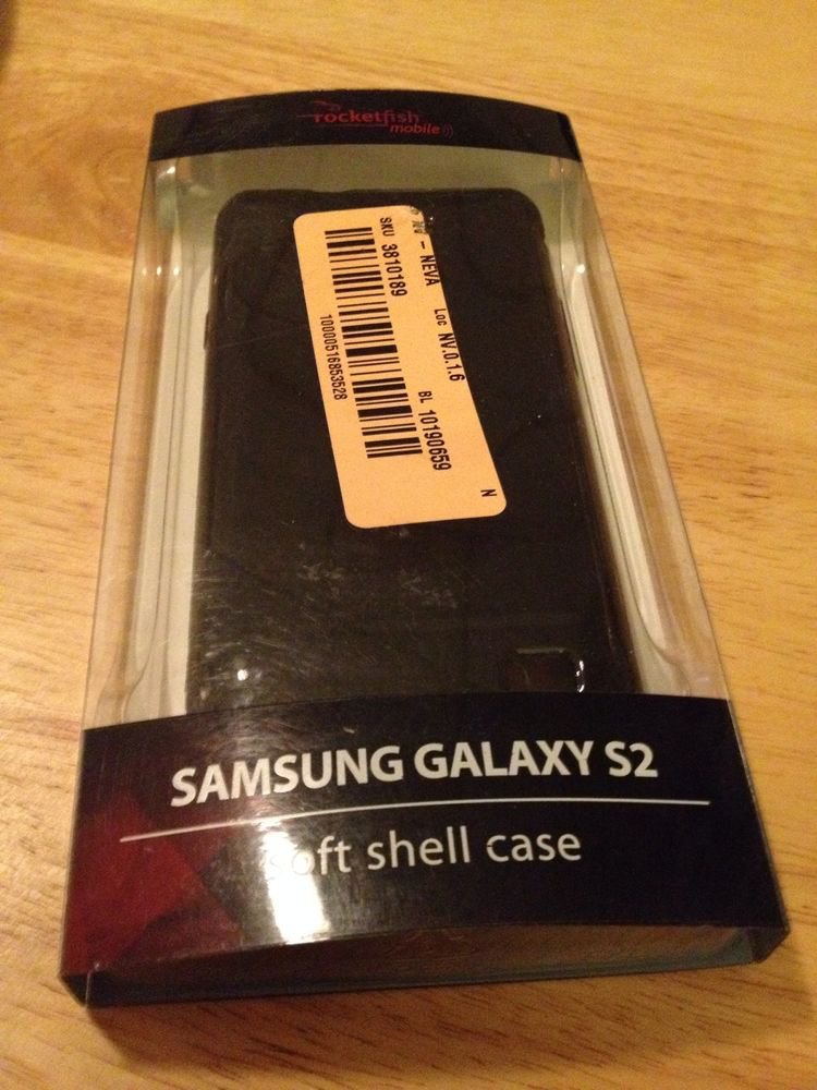 RocketFish Mobile Soft Shell Case for Samsung Galaxy S2 SII    RF-SGS2T2B