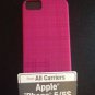Body Glove Grasp Case for iPhone 5 5S  Pink Plaid Cover Or Pink Plaid
