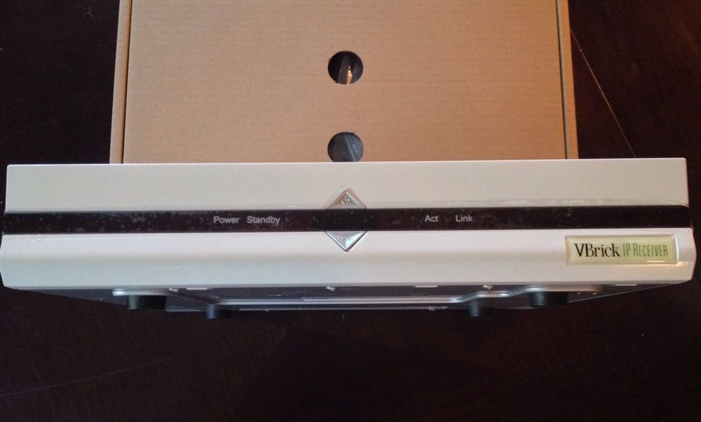 VBrick IP Windows Media Receiver Set Top Box 8000-0113-0001 Tatung STB-5000