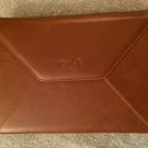 iPad Or Tablet Pouch Bag Case Cover Brown Leather