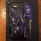 Impact Case for iPhone 5 5S Black Purple Spider Cover