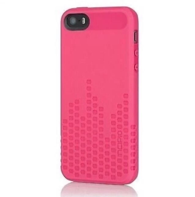 Incipio Frequency Case Cover for iPhone 5 5S Pink Textured Case