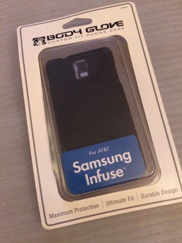 Samsung Infuse Body Glove Smooth Case for ATT Black Hard Case