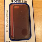 2 Pack Ultra Thin Hard Case For iPhone 5 & 5S  Smoke & Red