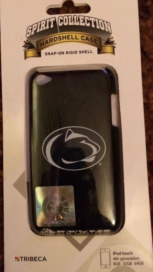Tribeca iPod Touch 4 4th Gen Varsity Jacket Penn State Black