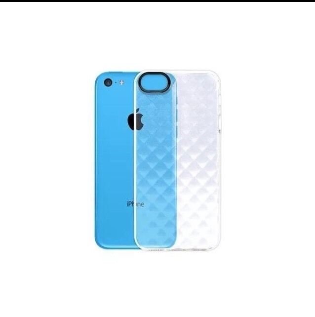 Body Glove Shimmer Case for Apple iPhone 5C Clear Cover Transparent Case