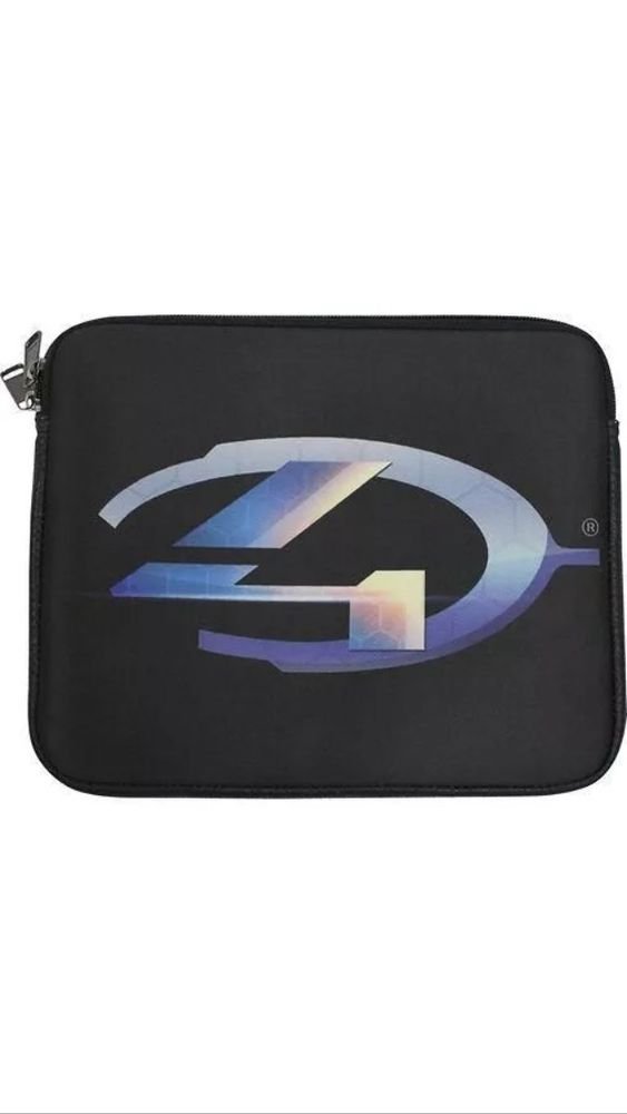 Halo4 Neoprene Tablet Sleeve for 10" Device iPad Android Zipper Pouch
