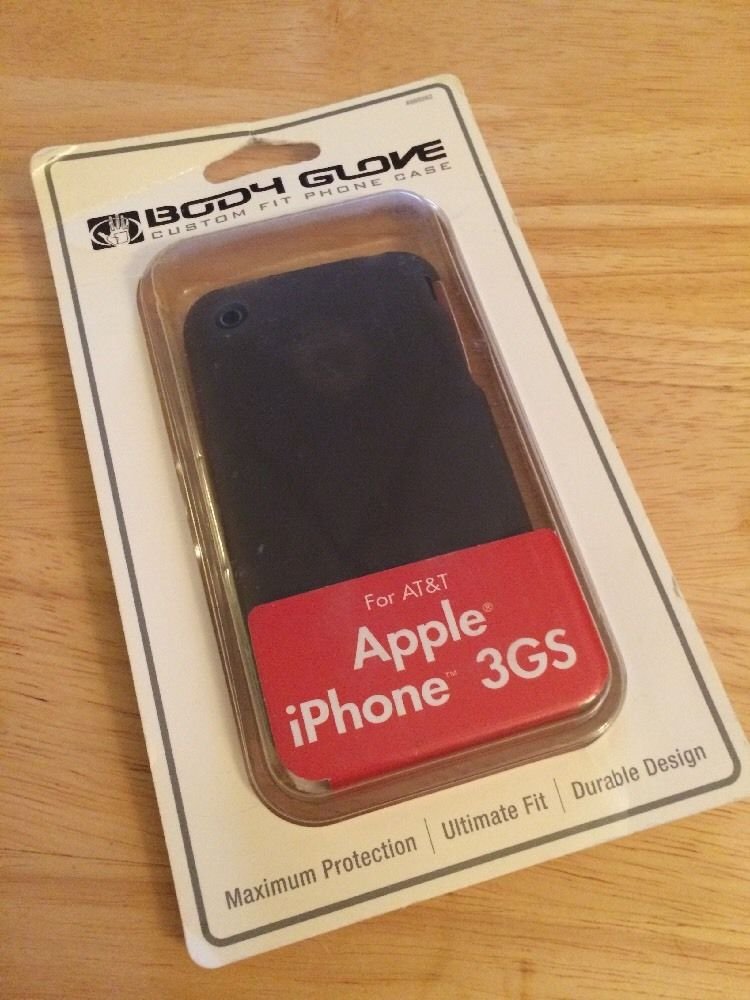 Apple iPhone 3GS Body Glove Grasp Case  Matte Smoke Grey Gel Case