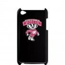 Tribeca iPod Touch 4 4th Gen Varsity Jacket University of Wisconsin Black Red