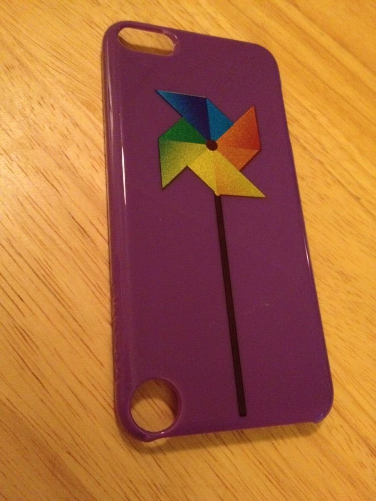 Incase Brand Case for iPod Touch 5th Gen Purple w/ Pinwheel CL56669