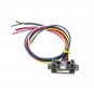 Absolute USA 12 VDC Dual Interlocking Relay Socket with 12-Inch Lead