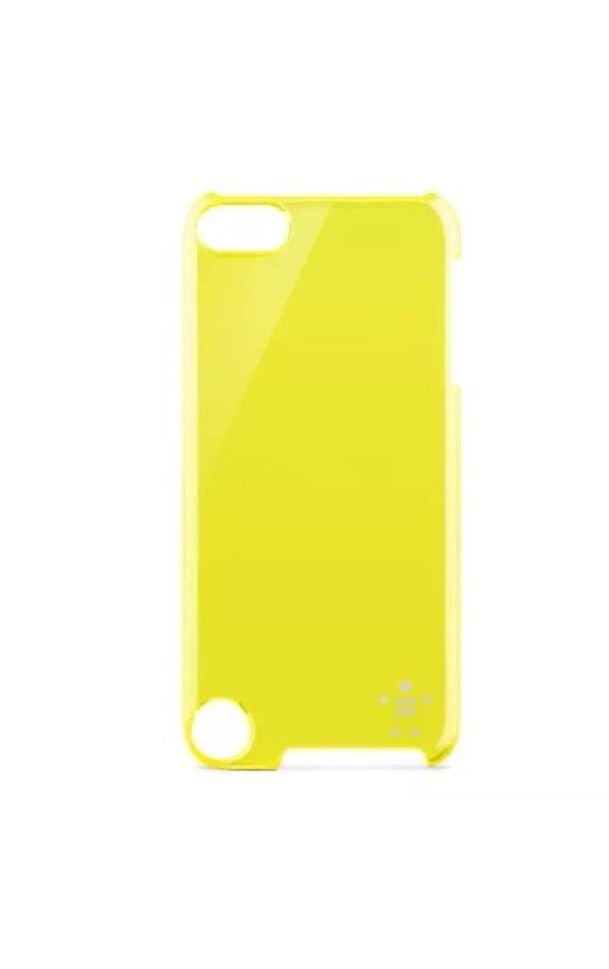 Belkin Shield Sheer Sheer Case for Apple iPod Touch 5/5th Gen.Transparent Yellow