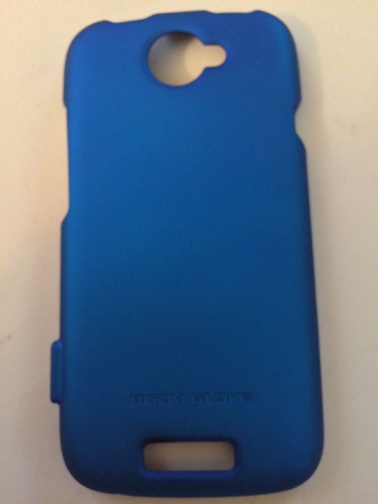 HTC ONE S Blue Body Glove Smooth Case for T-Mobile Ultra Thin Soft Touch