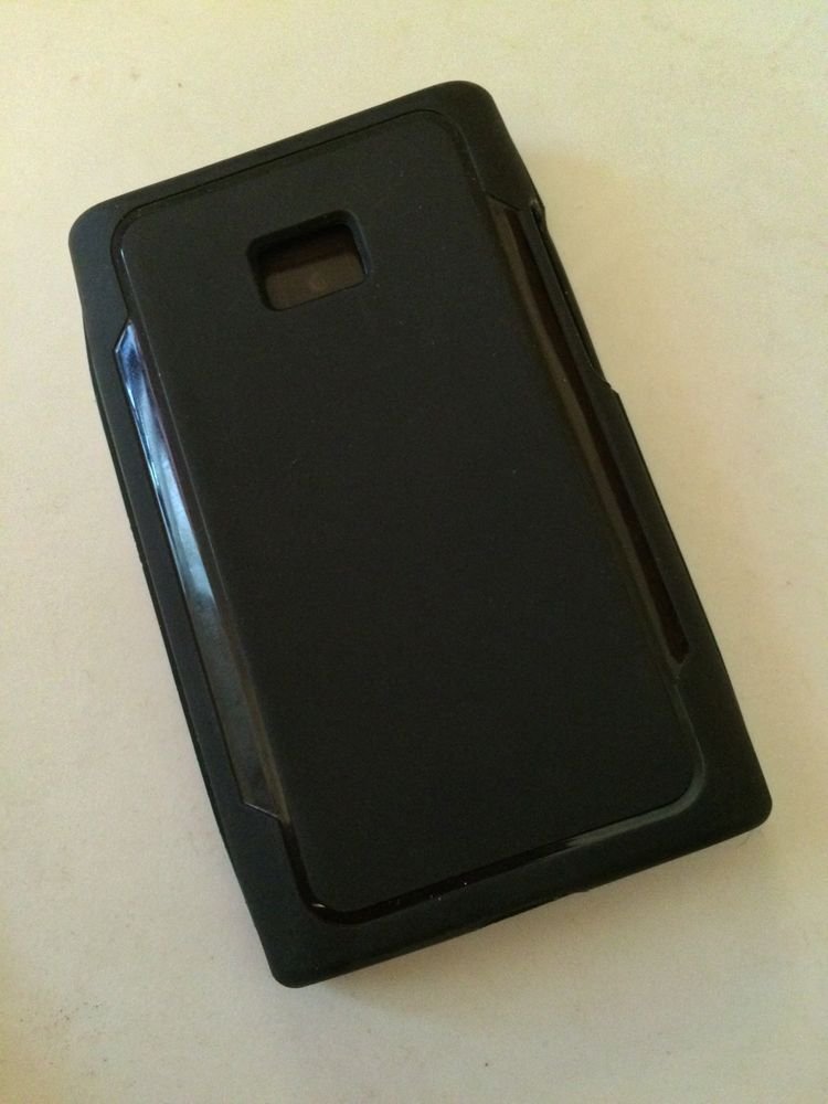 Body Glove Cadence Case for LG L38 L35 Optimus Gel Shell Black Matte Logic