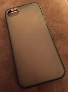 Candy Sheer Style Case for Apple iPhone 5 5S Black Impact Case
