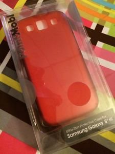 PointMobl Ultra Thin Protective Case for Samsung Galaxy S3 Red 1709286