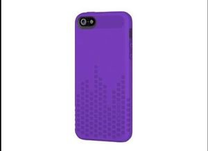 Incipio Frequency Case Cover for iPhone 5 5S Purple Textured Case