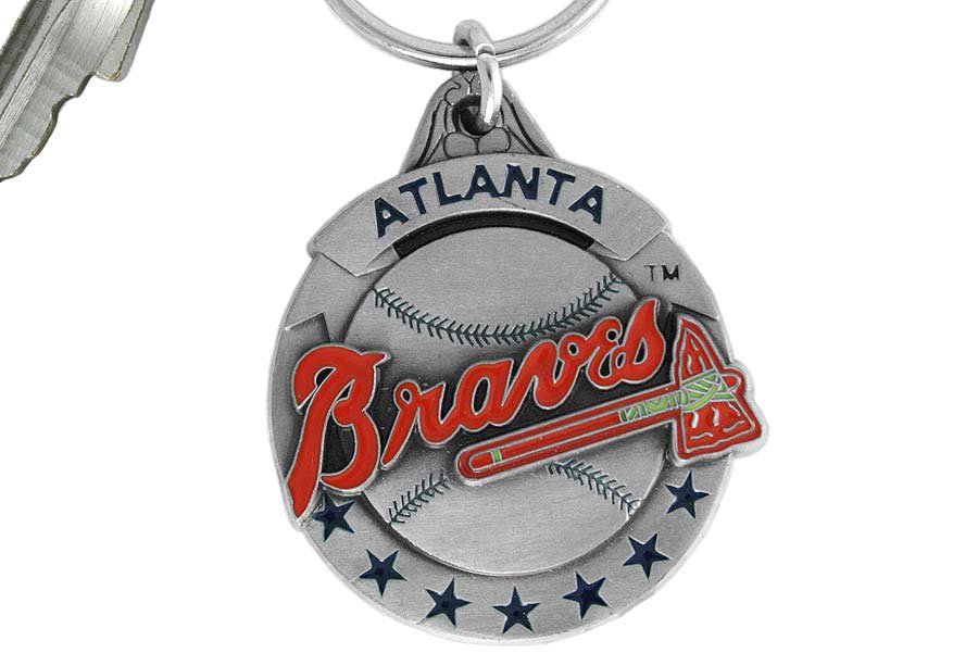 SWW16749KC ATLANTA BRAVES KEY CHAIN
