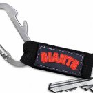 SWW20499KC - OFFICIAL SAN FRANCISCO GIANTS  CARABINER WITH BOTTLE OPENER AND  KEY CHAIN
