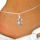 SWW1114SAK - "I LOVE BOWLING" CHARM  & ANKLET