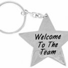 SWW14394KC - "WELCOME TO THE TEAM" STAR KEY CHAIN
