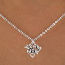 SWW682SN4 - "TEAM MOM" CHARM & NECKLACE