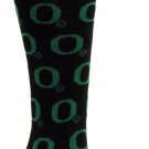 SZ One Size NCAA Oregon Ducks Dress Socks, Black/Green - SWAZC