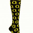 SZ One Size NCAA Oregon Ducks Dress Socks, Black/Yellow - SWAZC