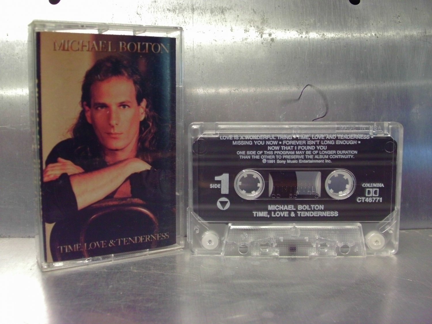 Michael Bolton Time Love And Tenderness Cassette Tape A1 29