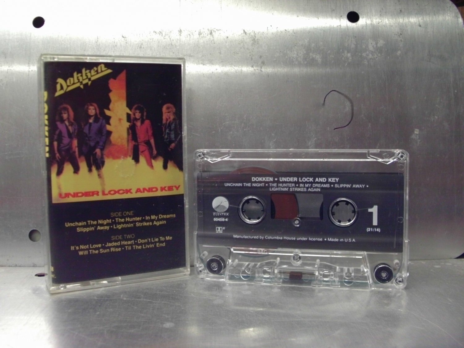 Dokken - Under Lock and Key Cassette Tape A1-80